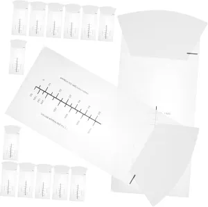 BESTYASH 20 Pack Airplane Vomit Trash Bag Ldpe Material Portable for Emergencies Car Cleaning