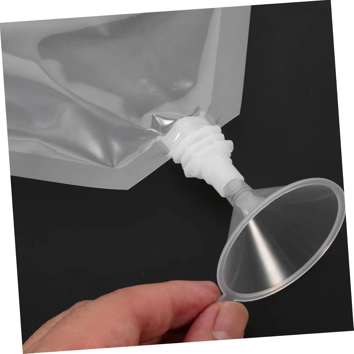 Beverage Packaging Bags Plastic Flask Drinking Bags Disposable Juice Beverage Pouches