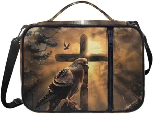 Bible Cover Case for Women Girls Kids Bible Case Large Bible Tote Bag with Handle