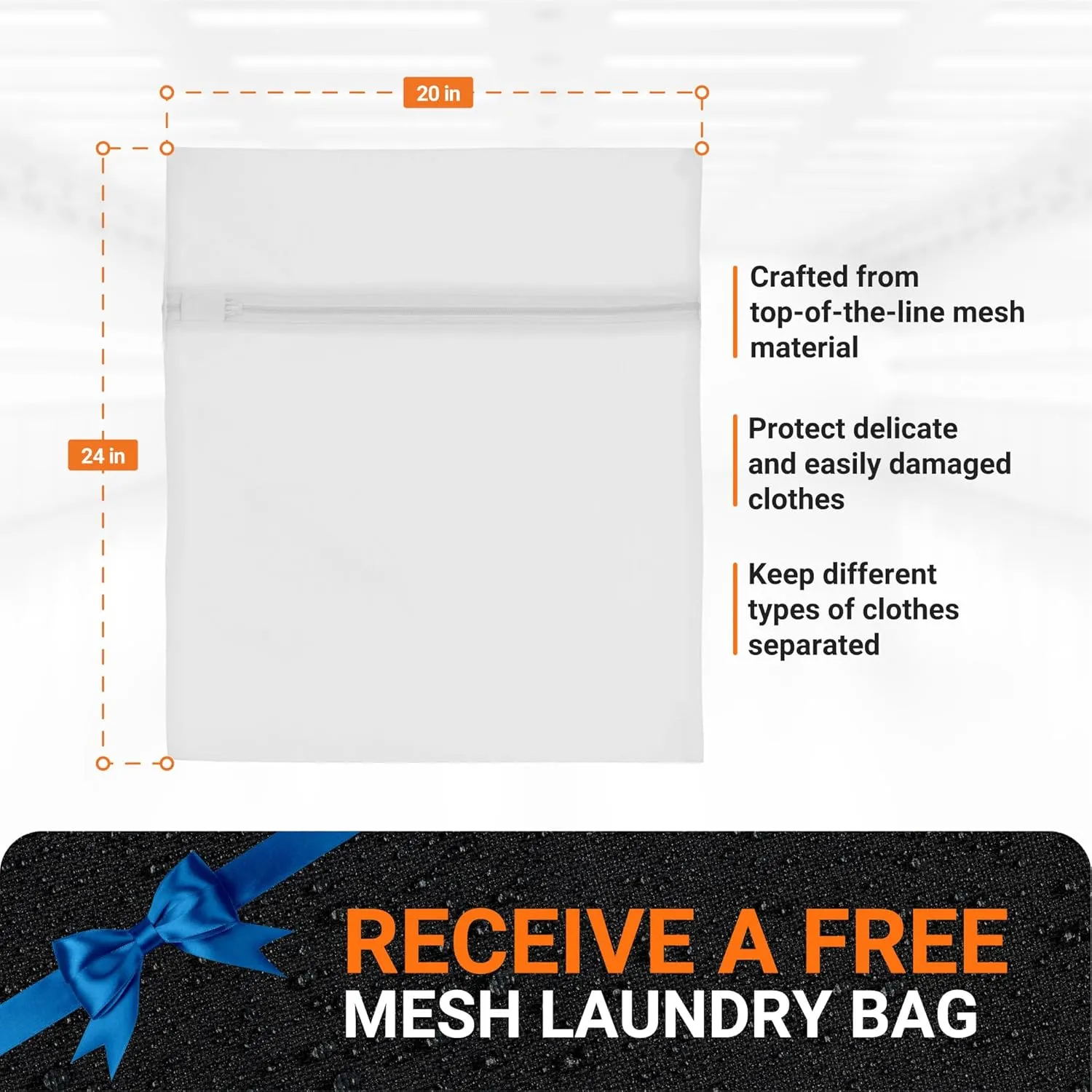 BlueStars 2PCS Washing Machine Covers with Laundry Bag: Perfect For Top-load Washer/Dryer - Premium Outdoor Protection For Most Washer Dryer Cover - W29”x D28”x H43” (Black)
