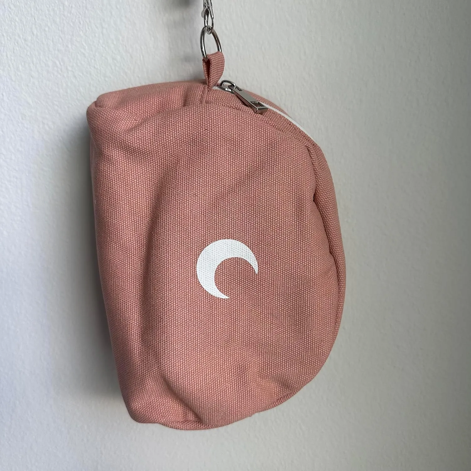 Brando Moon Smell Proof Makeup Bag with Moon - Carbon Neutralizing Fabric - Air Tight Zippers