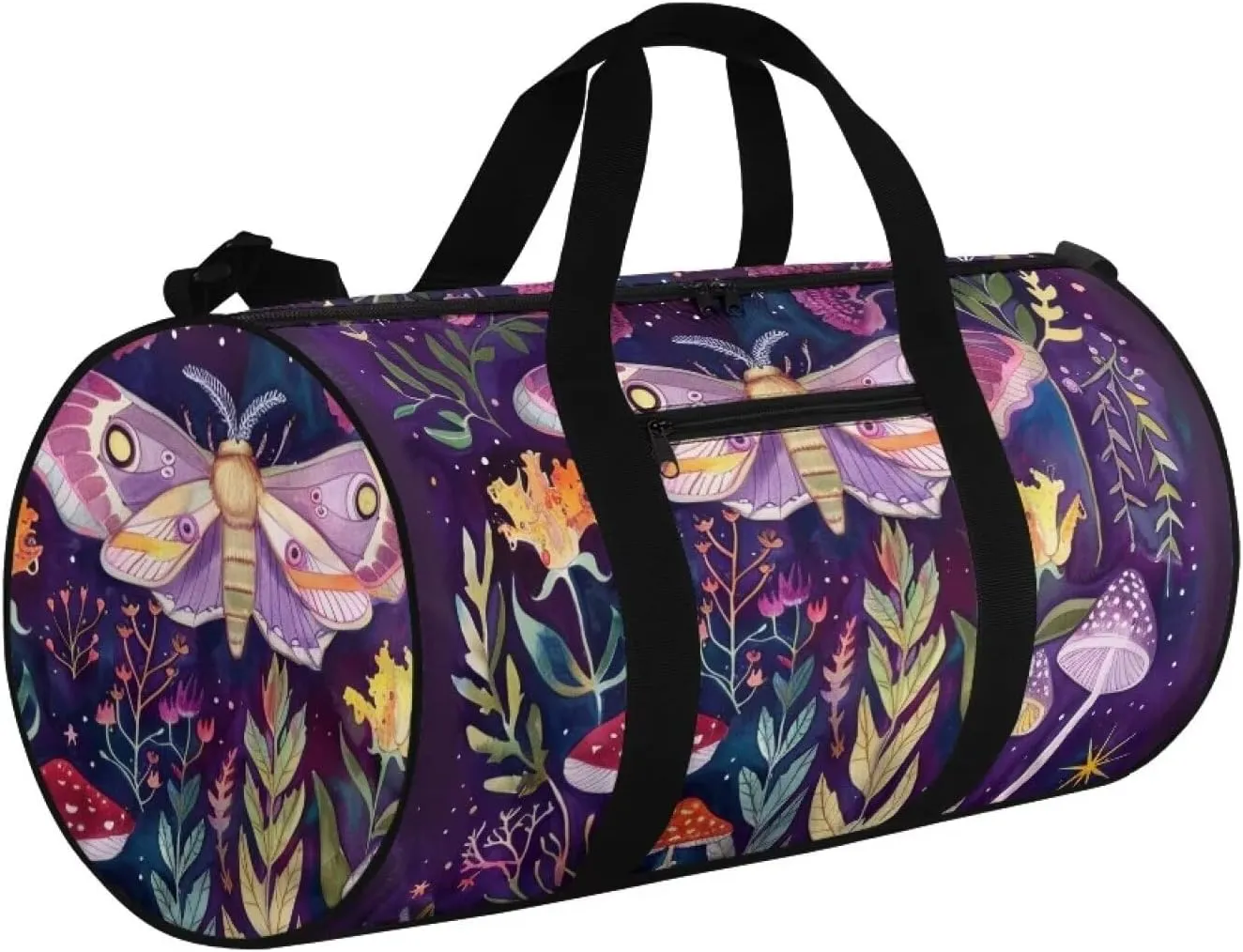 Butterfly Duffle Bag for Travel,Carry On Bag Travel Bags for Women Canvas Duffel Bag Overnight Weekend Gym Bag Large Luggage Bags
