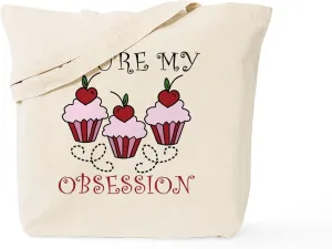 CafePress Youre My Obsession Tote Bag Reusable Natural Beige Canvas Shopping Bag