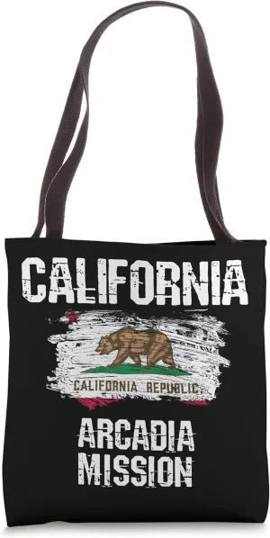 California Arcadia Mission Tote Bag