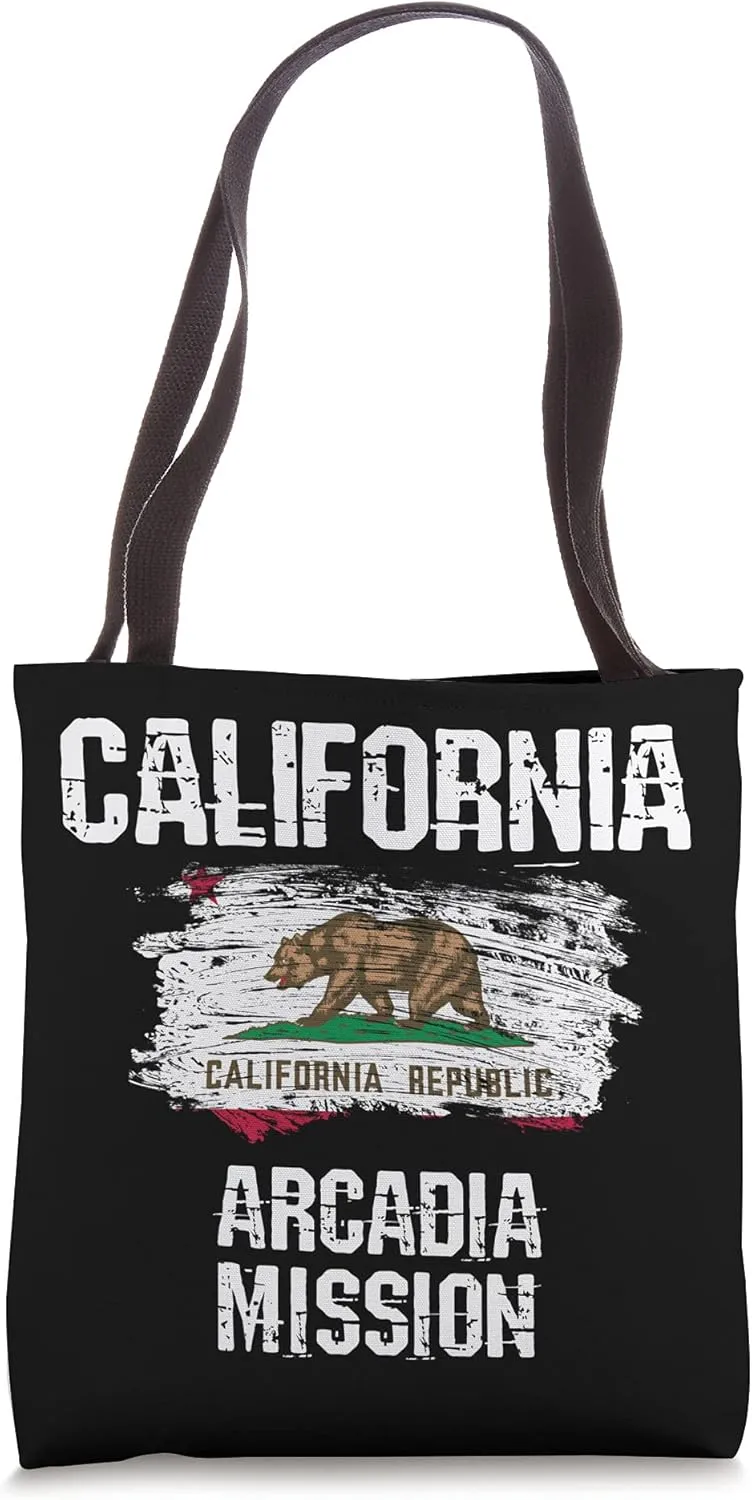 California Arcadia Mission Tote Bag