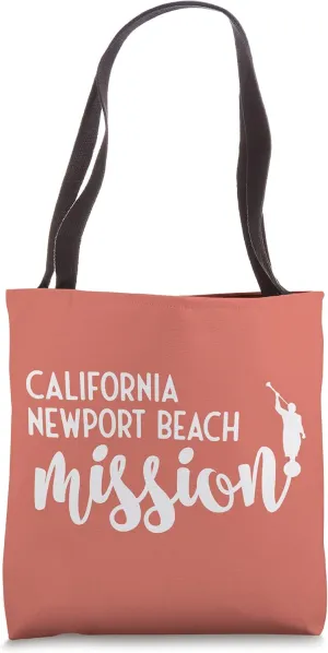 California Newport Beach Mission Tote Bag
