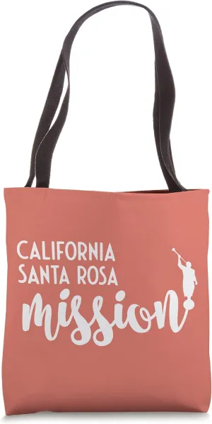 California Santa Rosa Mission Tote Bag