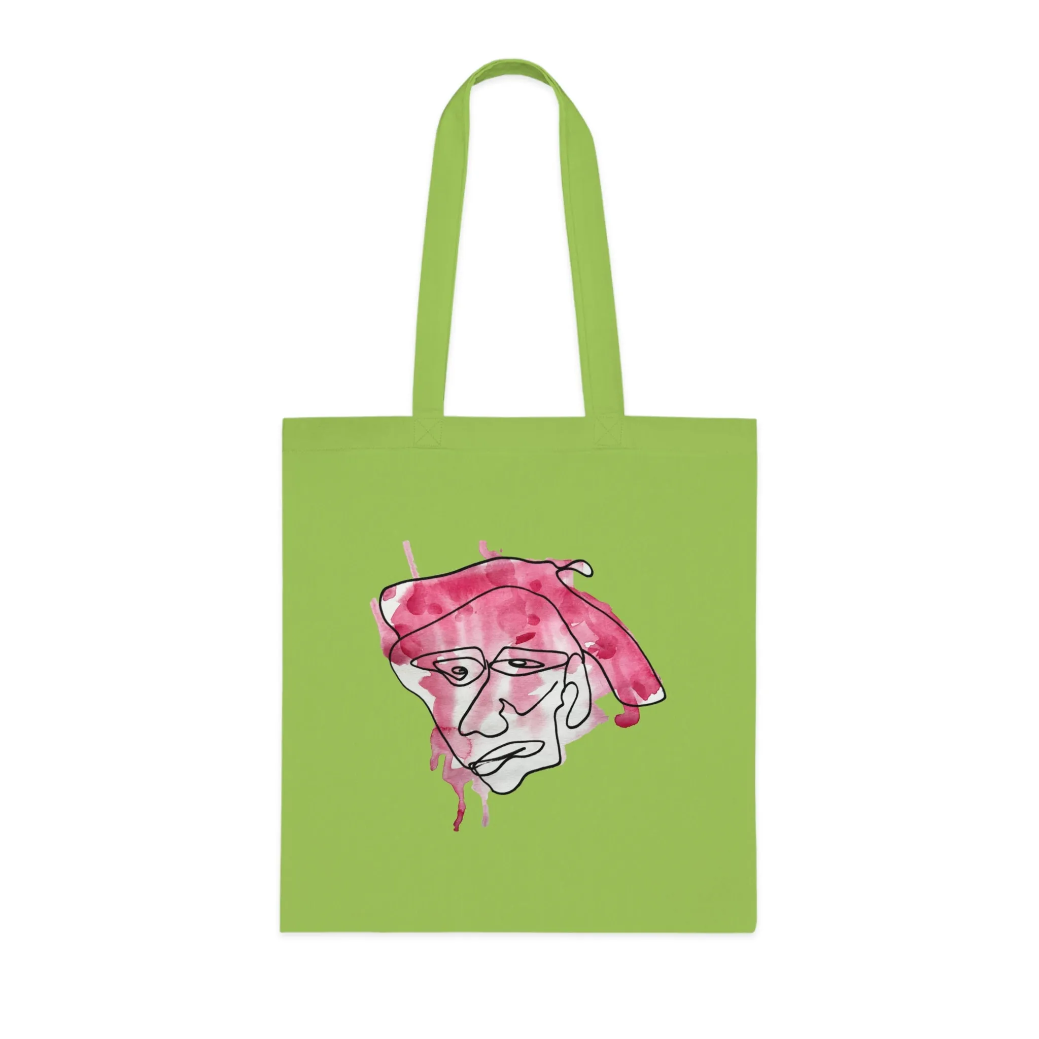 Calm Down - Versatile 100% Cotton Tote: Vibrant Colors, Light & Practical