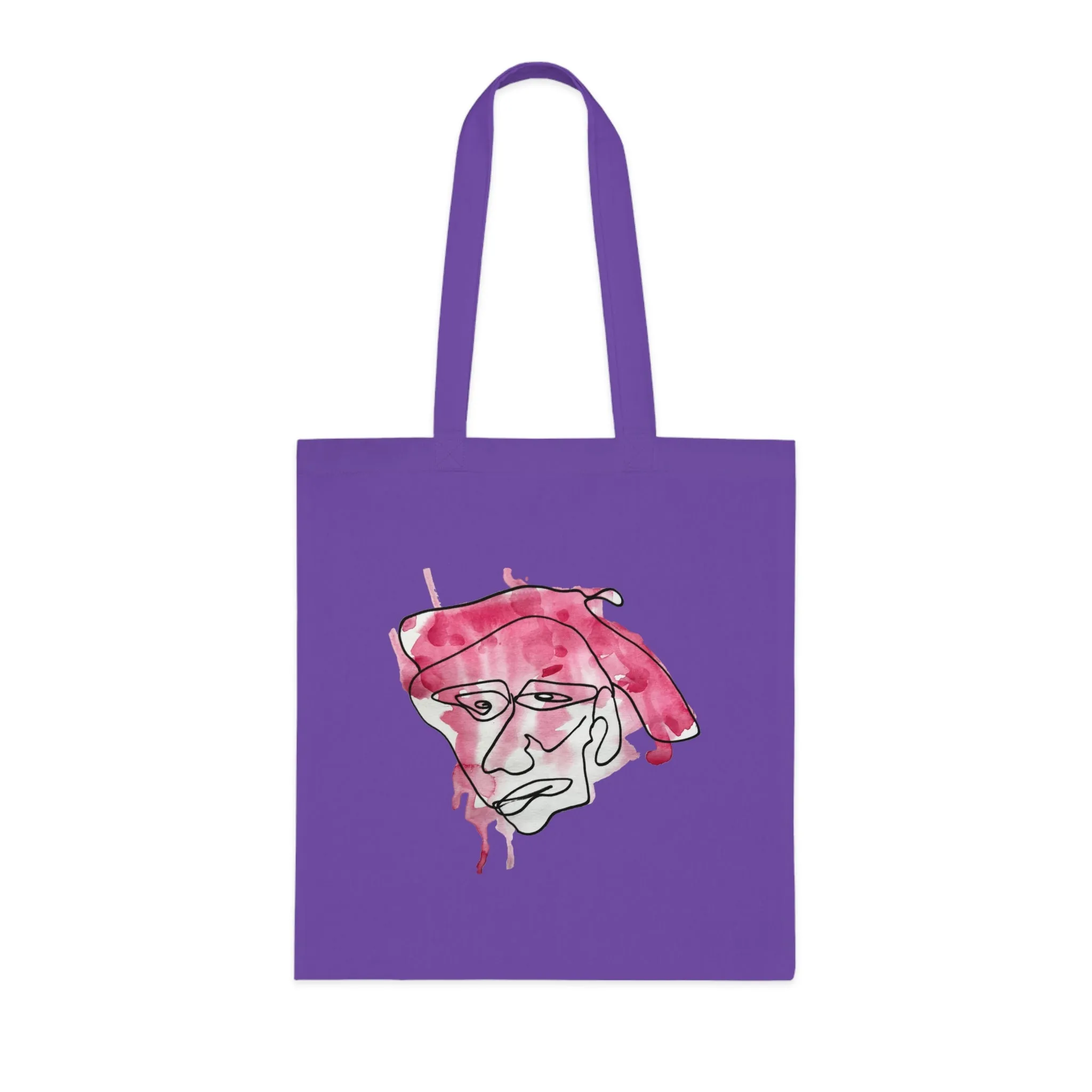 Calm Down - Versatile 100% Cotton Tote: Vibrant Colors, Light & Practical