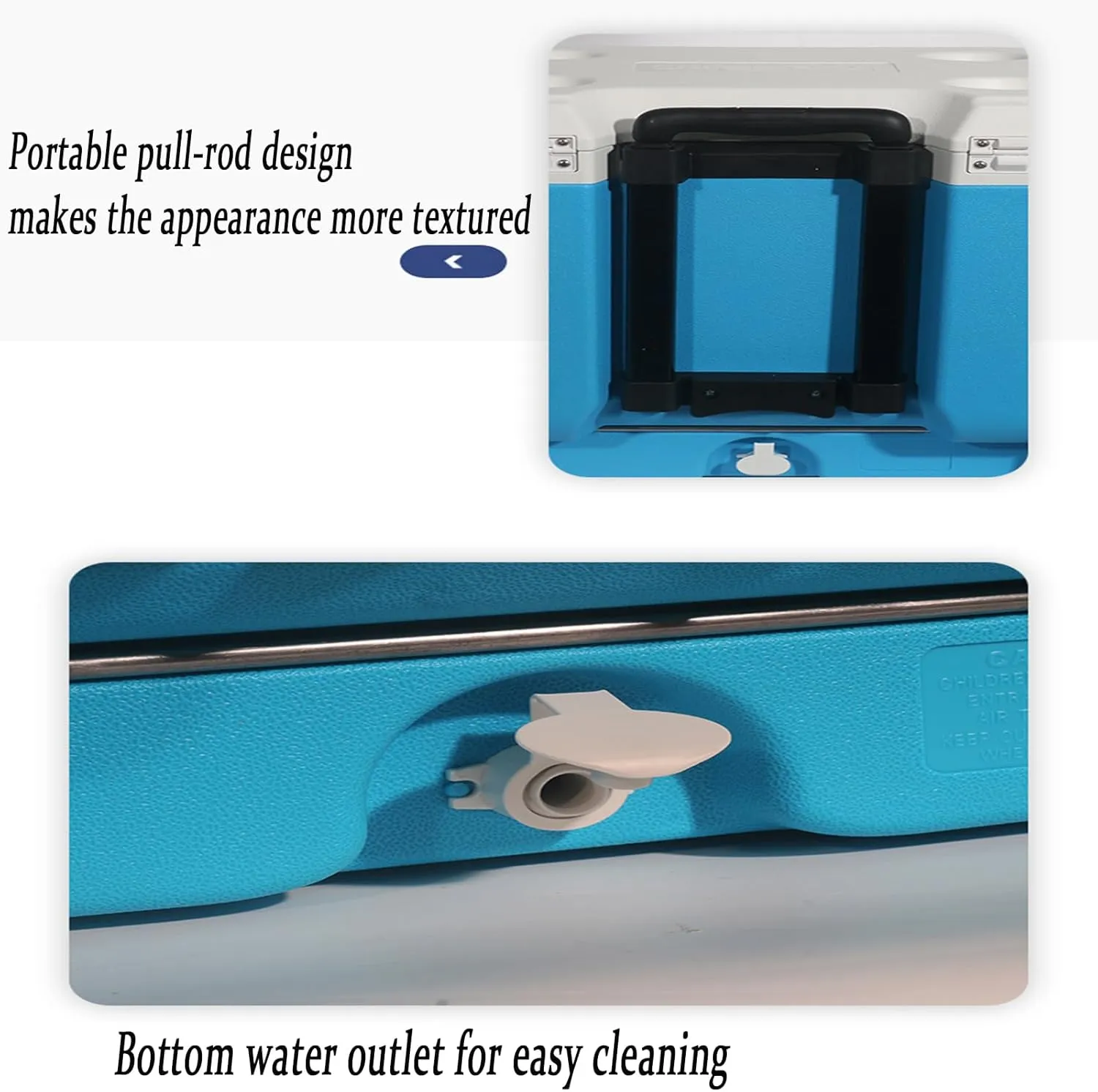 Car Camping Coolers for Datsun redi-Go/Bluebird/Cherry/Concept/Laurel/Sunny/Truck, Leak Proof Cooler, Portable Lightweight Ice Chest Box, Compartments Waterproof Insulated Bag