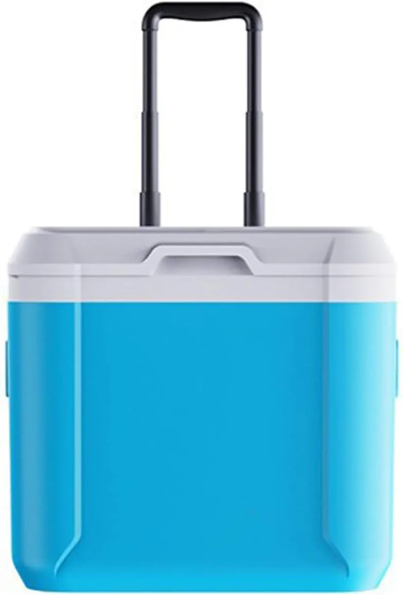 Car Camping Coolers for Lamborghini Gallardo/Islero/Jalpa/Jarama/Miura/Murciélago/Urraco, Leak Proof Cooler, Portable Lightweight Ice Chest Box, Compartments Waterproof Insulated Bag,A-Blue
