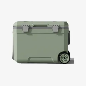 Car Camping Coolers for Mercedes-Benz Citan/CLA/GLC/GLE/Sprinter/Vito, Waterproof Portable Cooler, Leak Proof Picnic Insulated Bag, Ultra-Light Premium Ice Chest Box,A-Green-45L