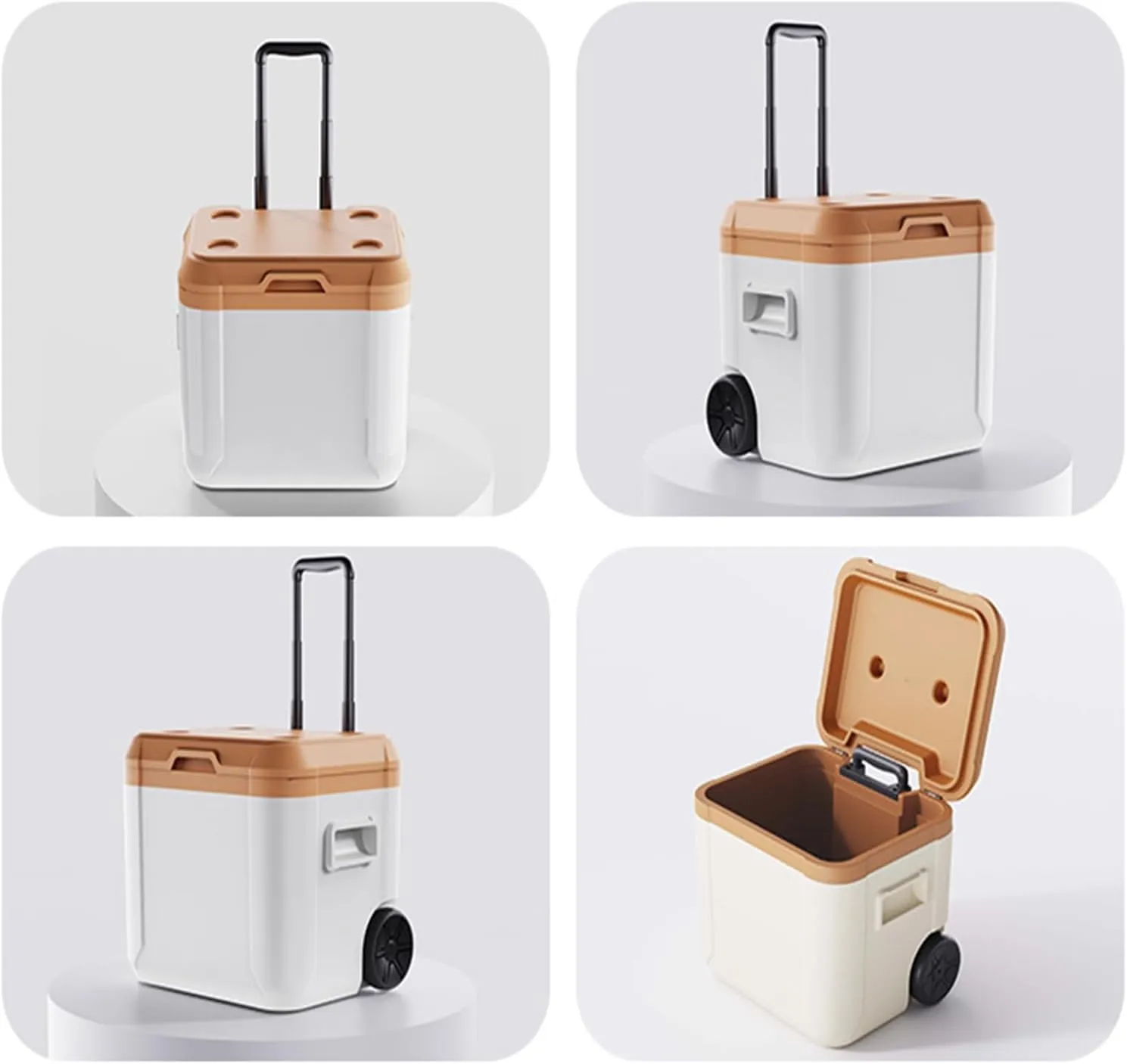 Car Camping Coolers for Triumph TR2/TR3/TR4/TR5/TR6, Leak Proof Cooler, Portable Lightweight Ice Chest Box, Compartments Waterproof Insulated Bag
