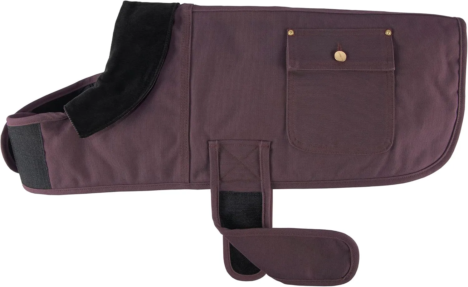 Carhartt Firm Duck Insulated Dog Chore Coat, Durable Weather Resistant Jacket for Cold and Windy Conditions, Contains PFAS (Deep Wine), X-Large