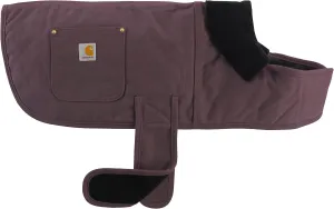 Carhartt Firm Duck Insulated Dog Chore Coat, Durable Weather Resistant Jacket for Cold and Windy Conditions, Contains PFAS (Deep Wine), X-Large