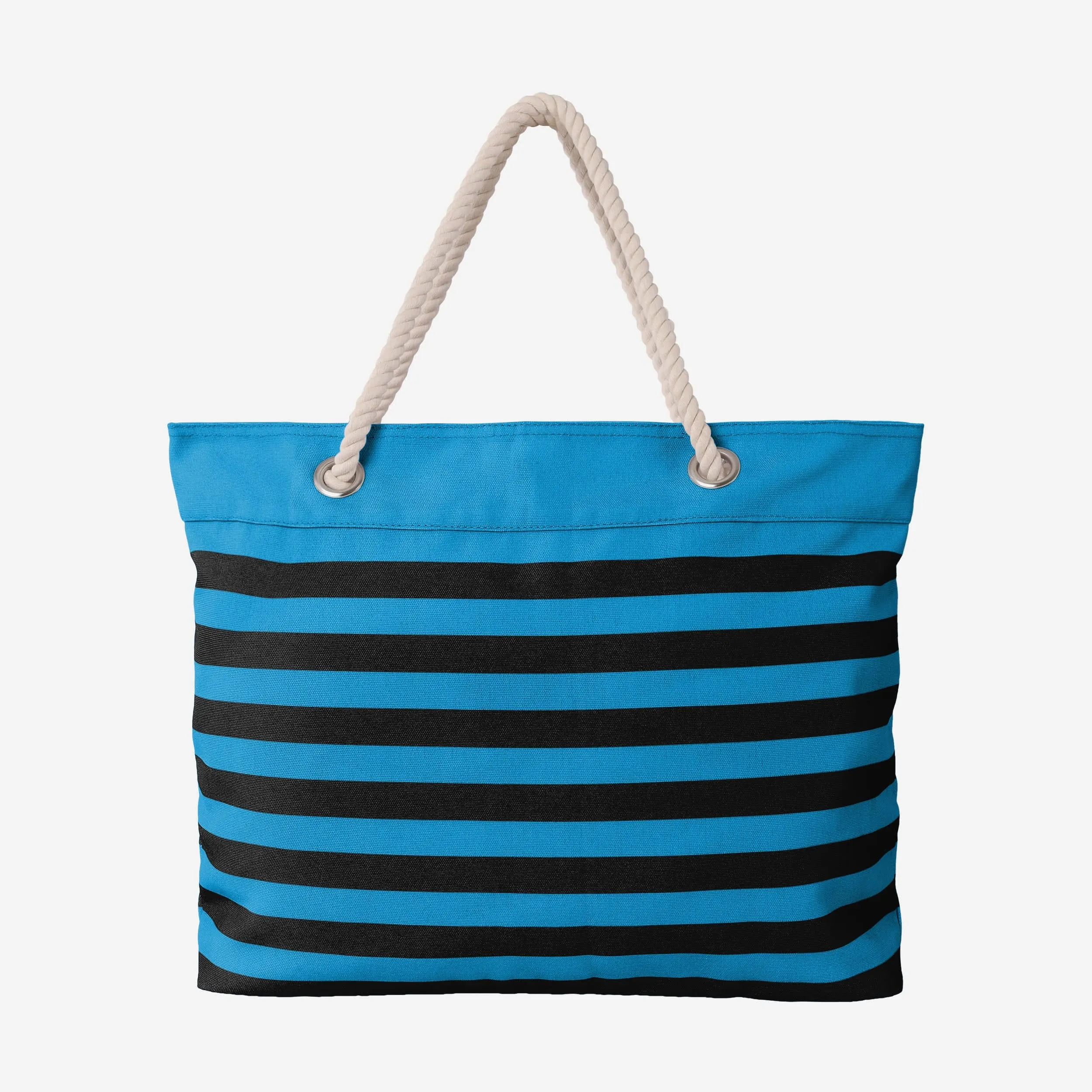 Carolina Panthers Nautical Stripe Tote Bag