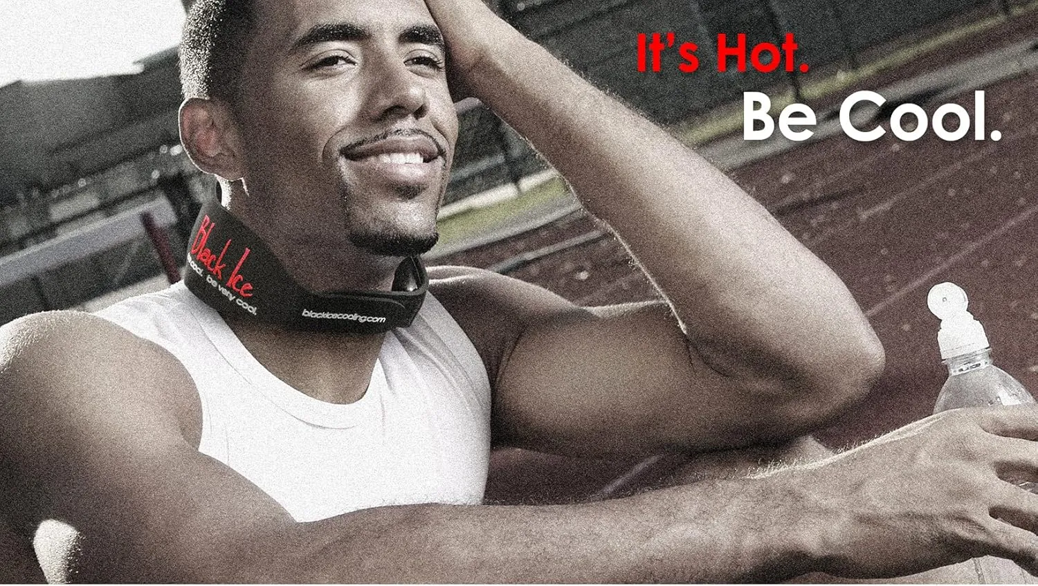 CCX-S Neck Cooling Wrap by Black Ice Cooling. Stay Cool in The Heat. Cools You Down and Keeps You Cool in The Summer Heat and Humidity (Black)