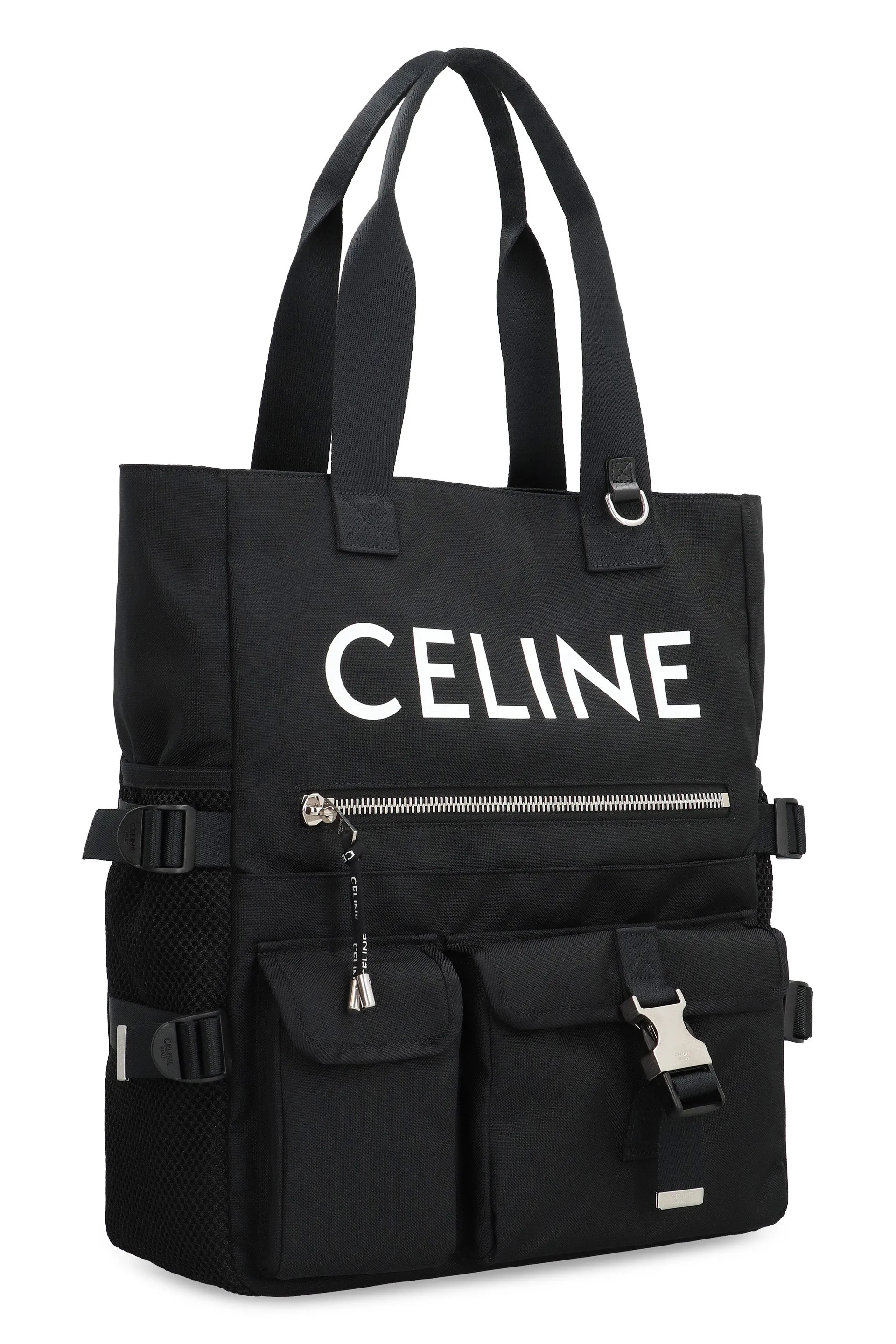 CELINE Nylon Tote Handbag - 31 CM x 36 CM x 12 CM