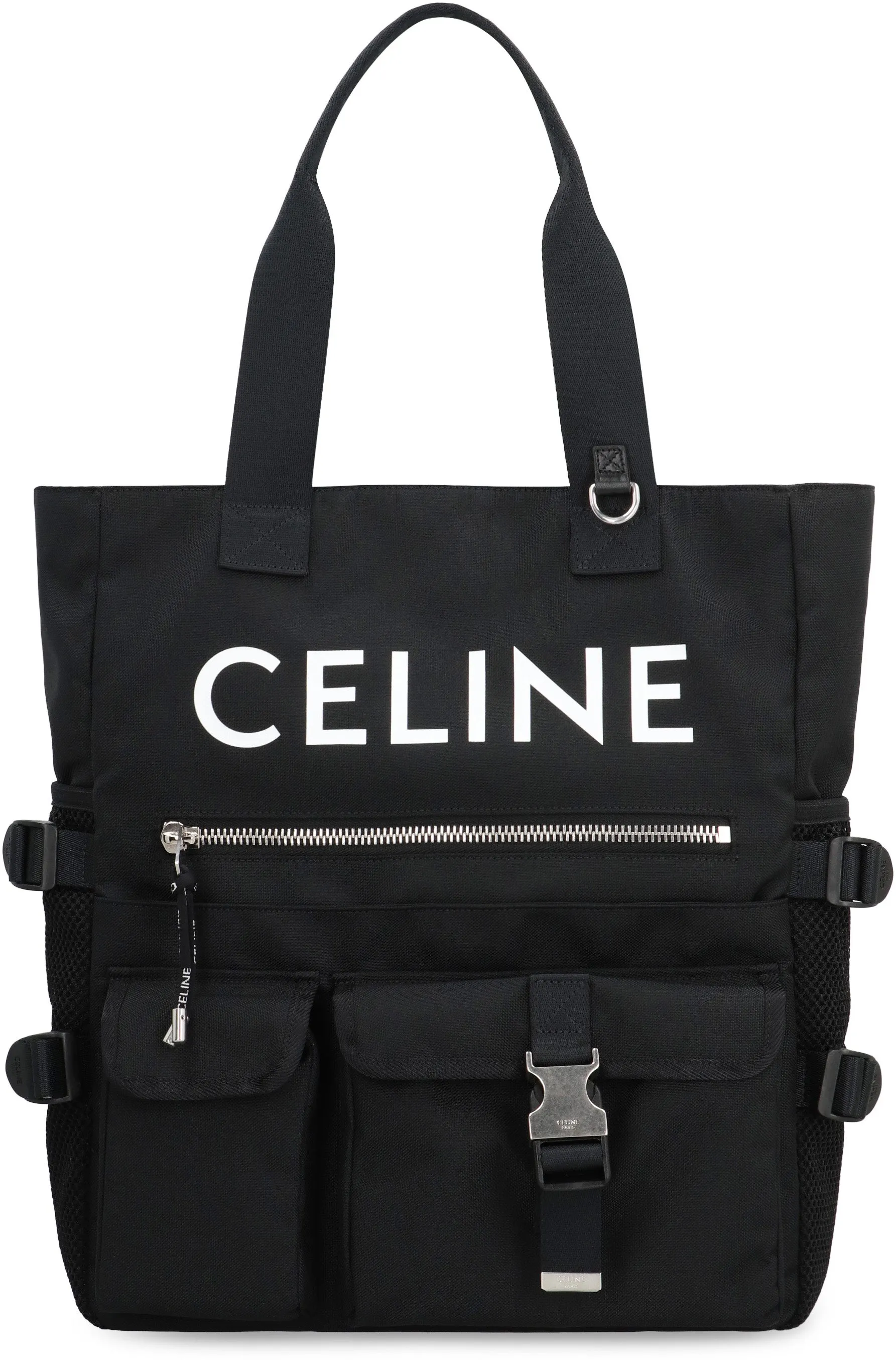 CELINE Nylon Tote Handbag - 31 CM x 36 CM x 12 CM