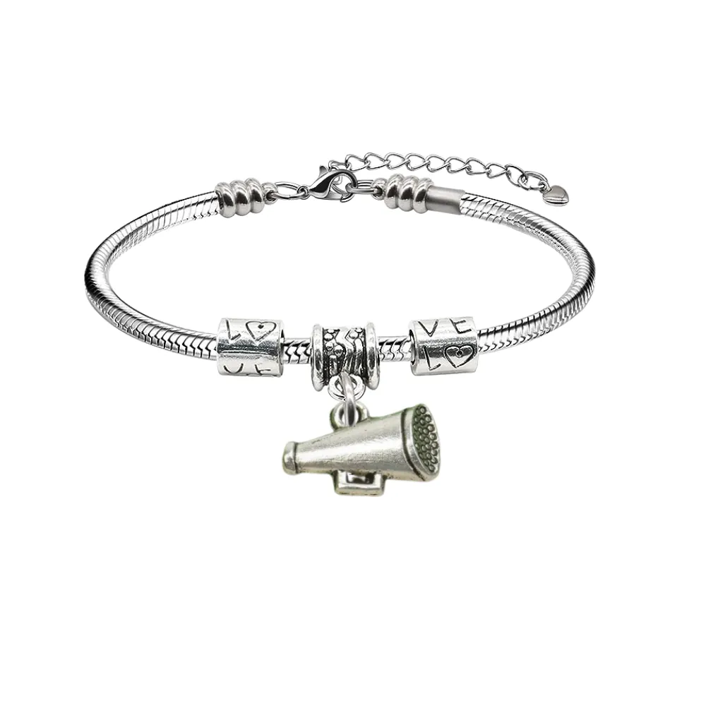 Cheer Love Charm Bracelet- Pick Style