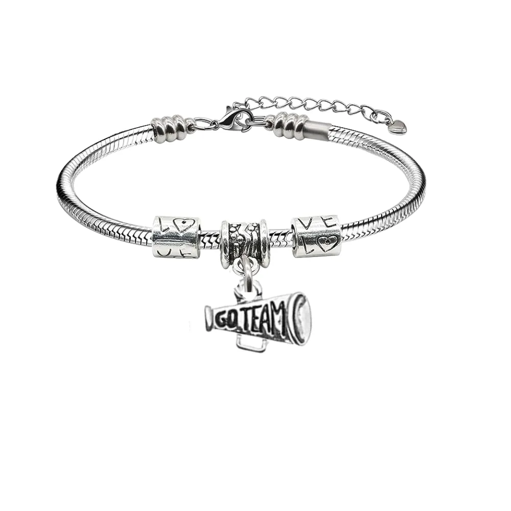Cheer Love Charm Bracelet- Pick Style