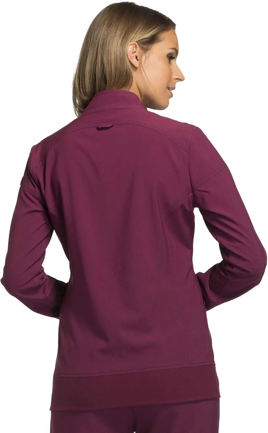 Cherokee Scrub Jackets For Woman with Zip Front, 360° Stretch Fabric - CK303