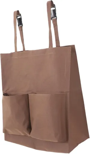 CHILDWEET Hanging Bag behind The Cart Cleaning Caddy Bag Fold Trash Collection Cleaning Bags Sturdy Janitorial Bag Shopping Cart Liners Waterproof