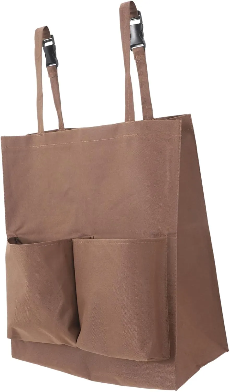 CHILDWEET Hanging Bag behind The Cart Cleaning Caddy Bag Fold Trash Collection Cleaning Bags Sturdy Janitorial Bag Shopping Cart Liners Waterproof
