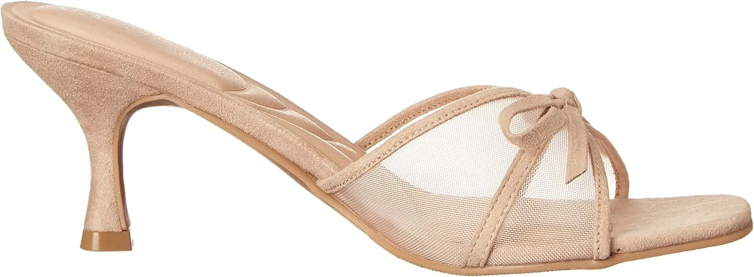 CL by Laundry Women's Jump Up Mesh Ss Heeled Sandal