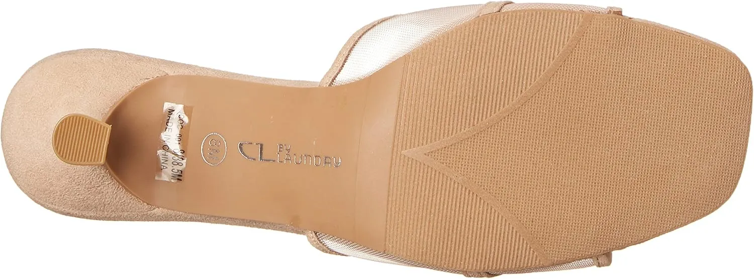 CL by Laundry Women's Jump Up Mesh Ss Heeled Sandal