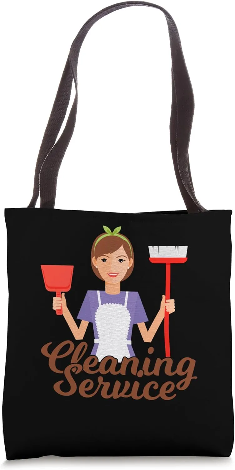 Cleaning Service Housekeeping Week Housekeeper Homemaker Tote Bag