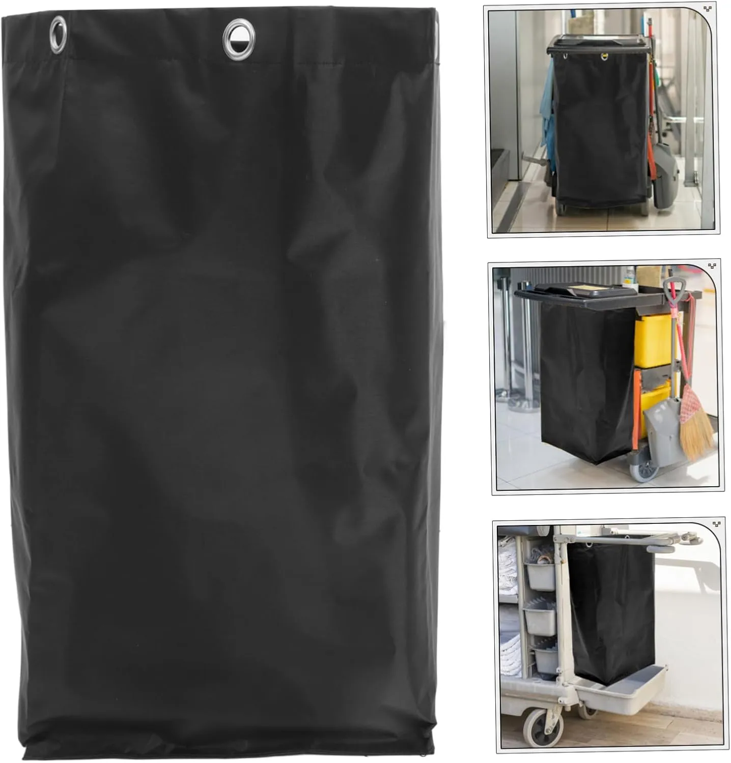 Cleaning Supplies Bag Janitorial Cart Bag Large Space Easy to Carry Sturdy and