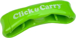Click & Carry Grocery Bag Carrier - Plastic Bag Organizer and Holder for Easy Shopping - As Seen on Shark Tank - Comfortable Gel Padding Bags Handle, Hands-Free Design for Groceries, Paint Can Carrier