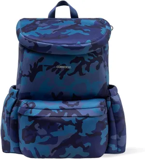 Corkcicle Lotus Backpack Cooler Bag,15.5”x17”–Keep Cool All Day with Portable Backpack Cooler–Side Pockets & Food Safe