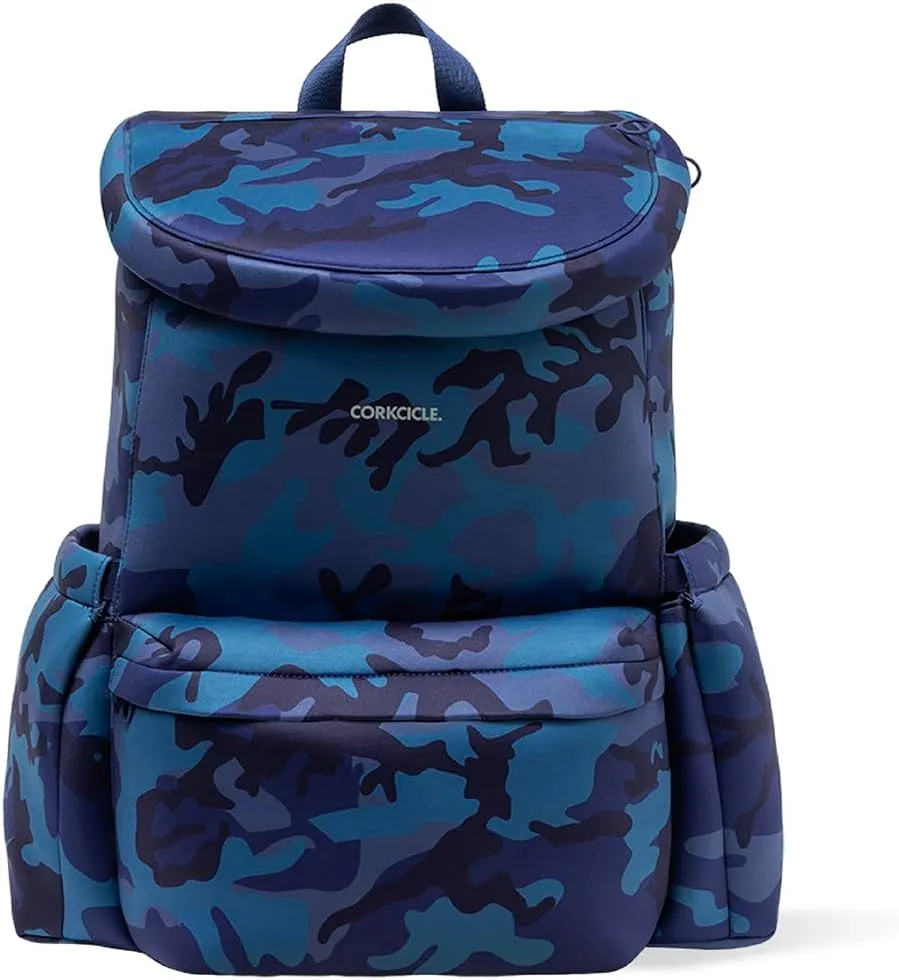 Corkcicle Lotus Backpack Cooler Bag,15.5”x17”–Keep Cool All Day with Portable Backpack Cooler–Side Pockets & Food Safe