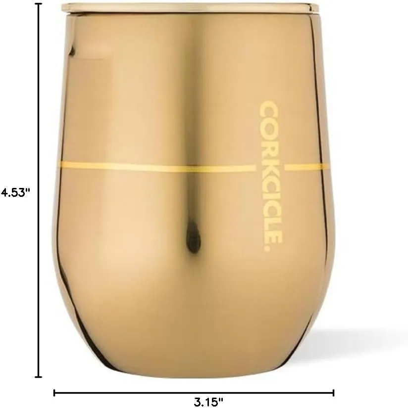 Corkcicle Star Wars 12 Ounce Stainless Steel Stemless Cup w/Lid, C-3PO