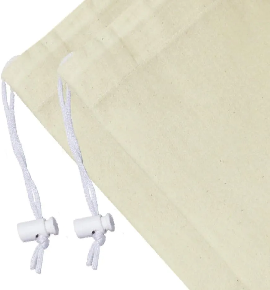 Cotton Craft - 2 Pack Extra Large 100% Cotton Canvas Heavy Duty Laundry Bags - Natural Cotton - 28"x36" - Versatile - Multi Use