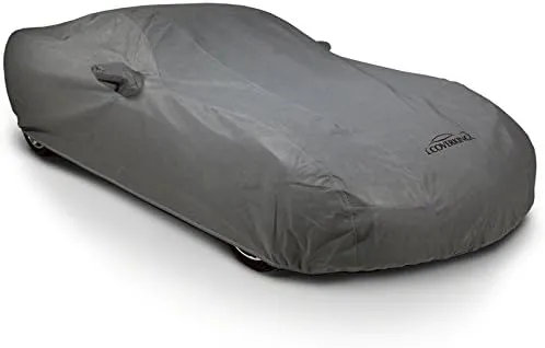 Coverking Custom Fit Exterior Car Cover Designed for Select Volkswagen Golf R Model Vehicles: Triguard Fabric, Gray