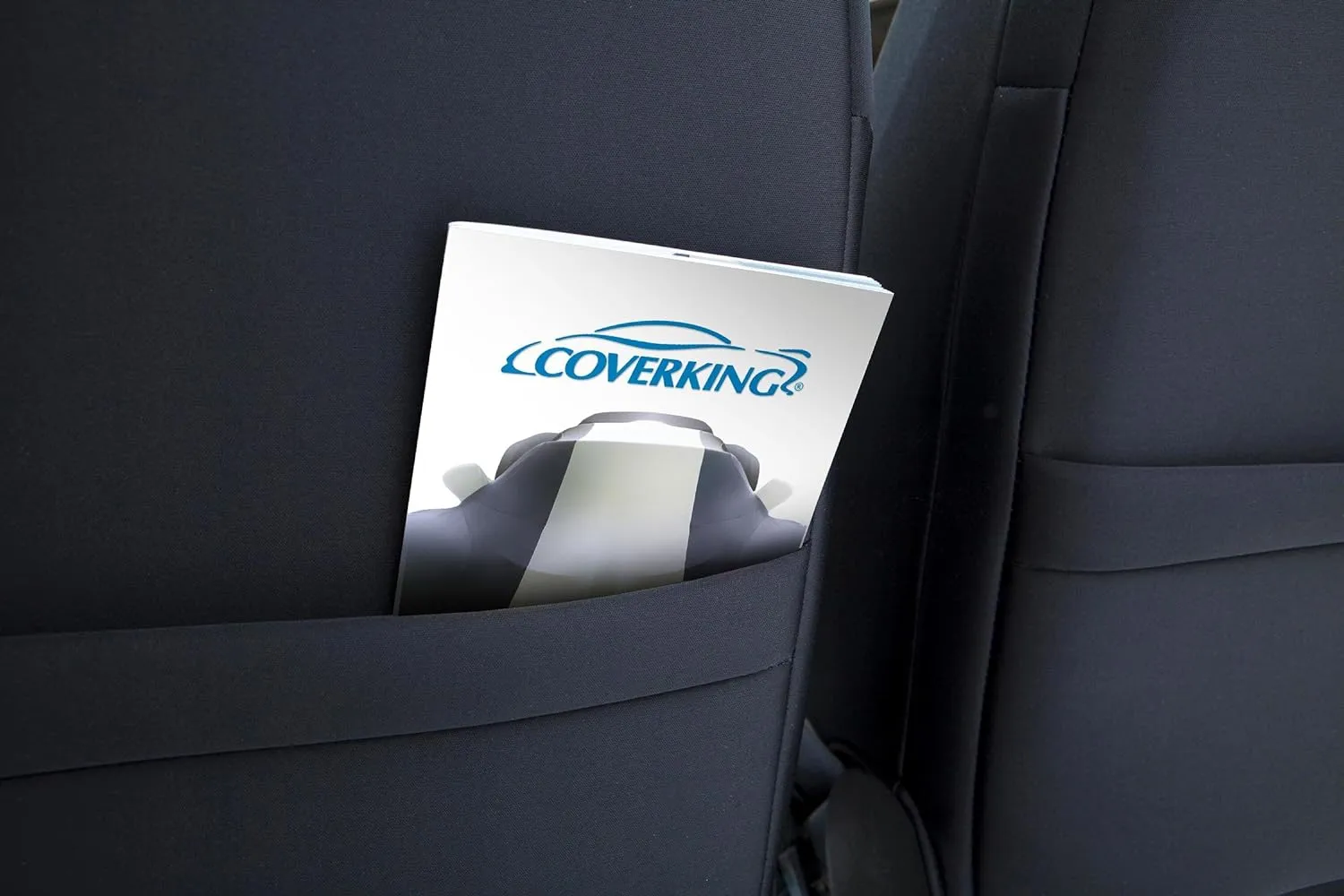 Coverking Custom Fit Front 50/50 Bucket Seat Cover for Select Acura RSX Models - Neosupreme (Wine with Black Sides)