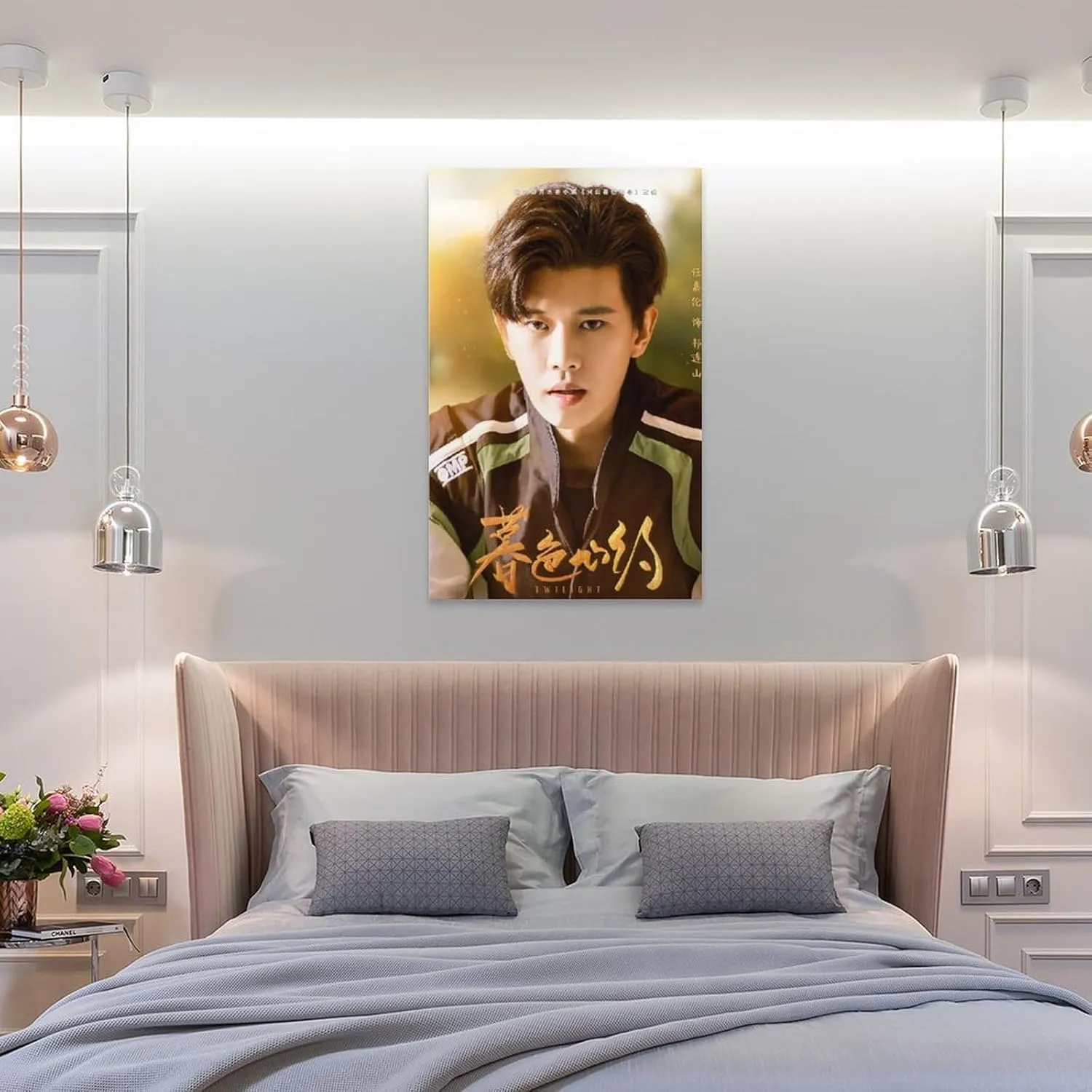Cpop Artist Poster Allen Ren Jialun Twilight Chinese Drama Ver. 1st Teaser Poster Decorative Painting Canvas Wall Art Living Room Posters Bedroom Painting 20x30inch(50x75cm)