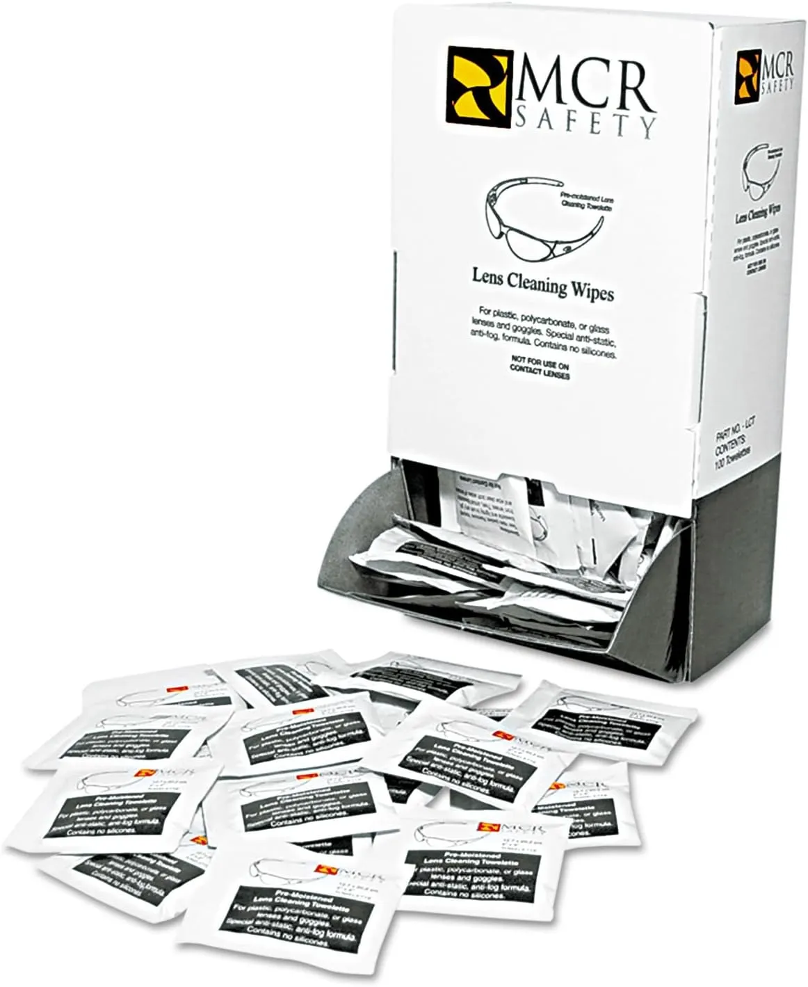 Crews LCT Lens Cleaning Towelettes, 100/Box