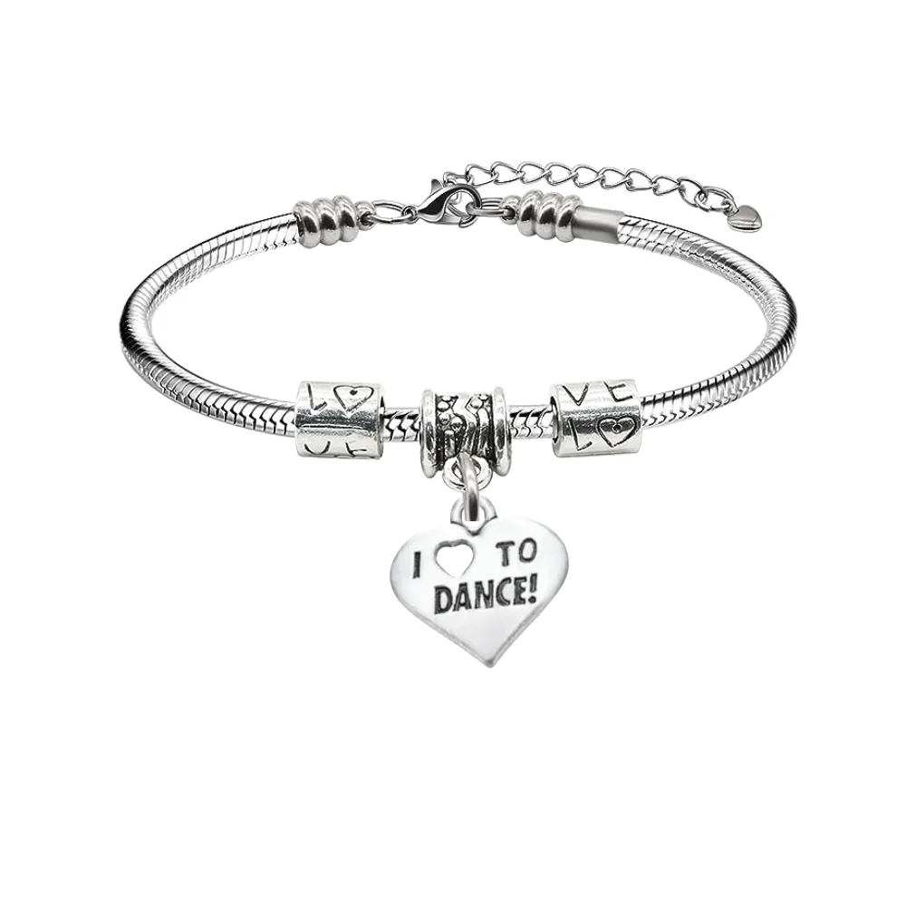 Dance Love Charm Bracelet- Pick Style