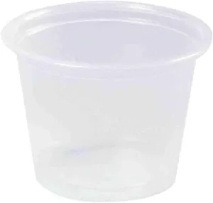 DCC Conex Complements Portion/Medicine Cups, 1oz, Clear, 125/Bag, 20 Bags/Carton (100PC)