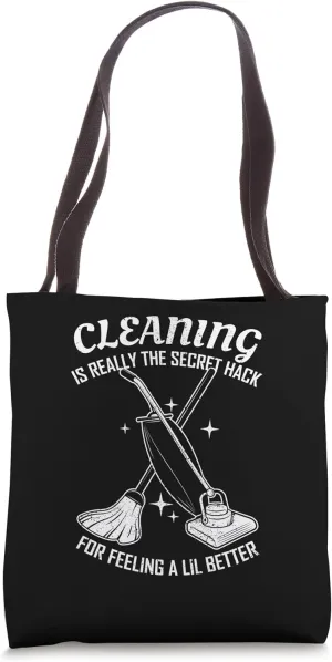 Domestic Work Household Tips Housekeepers Tidy Up Tote Bag