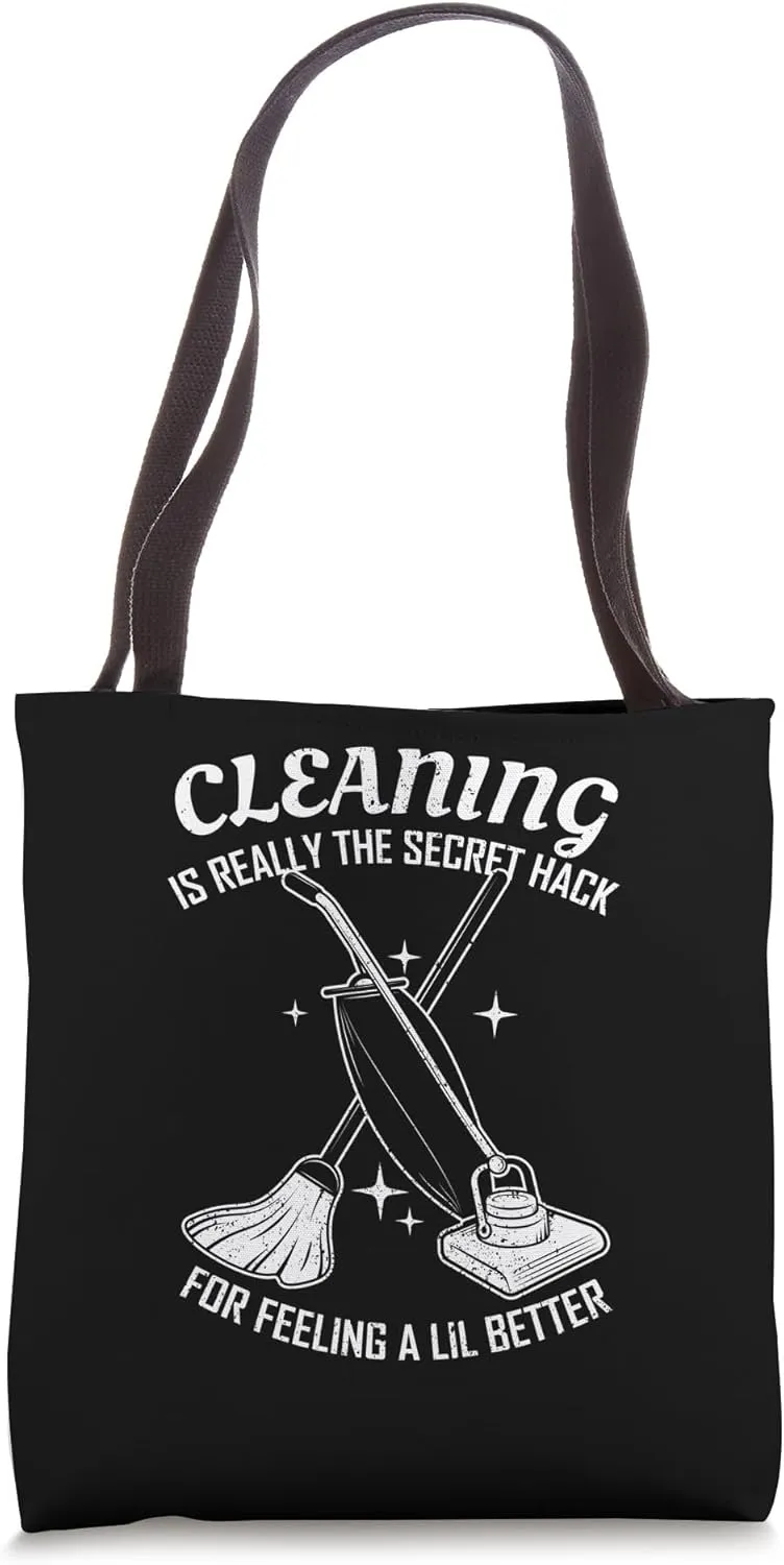 Domestic Work Household Tips Housekeepers Tidy Up Tote Bag