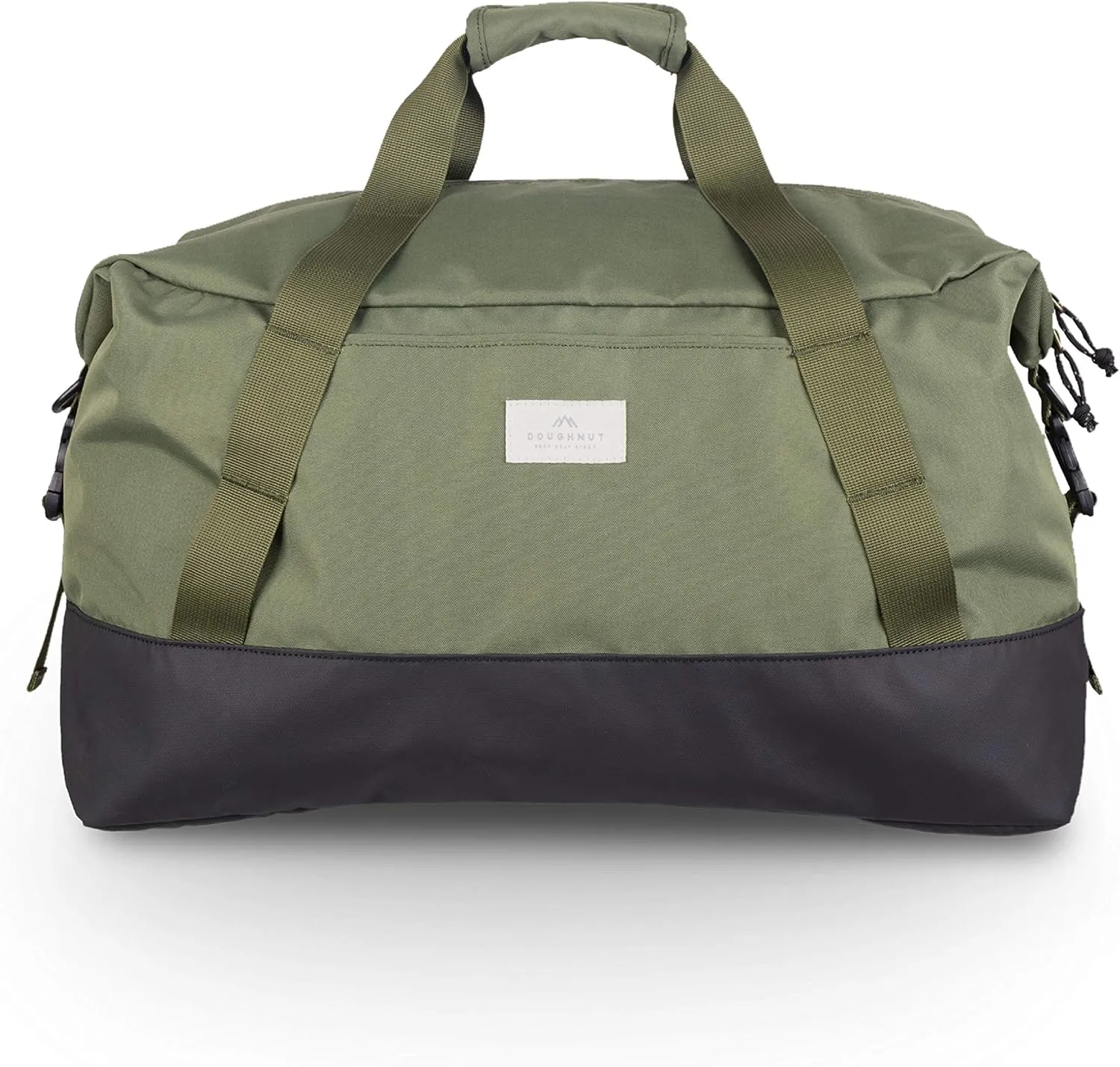 Doughnut Orlando 36L Travel Adventure Canvas Weekender Vacation Outdoor Gym Sport Gear Large Duffle Bag (Olive)