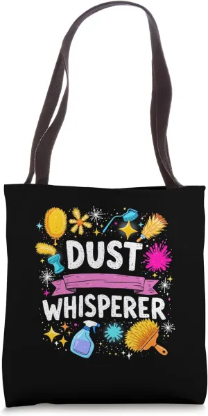 DUST WHISPERER Cleaning Enthusiast Tote Bag