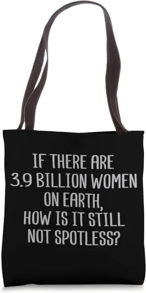 Earth not spotless Cleaning Tote Bag