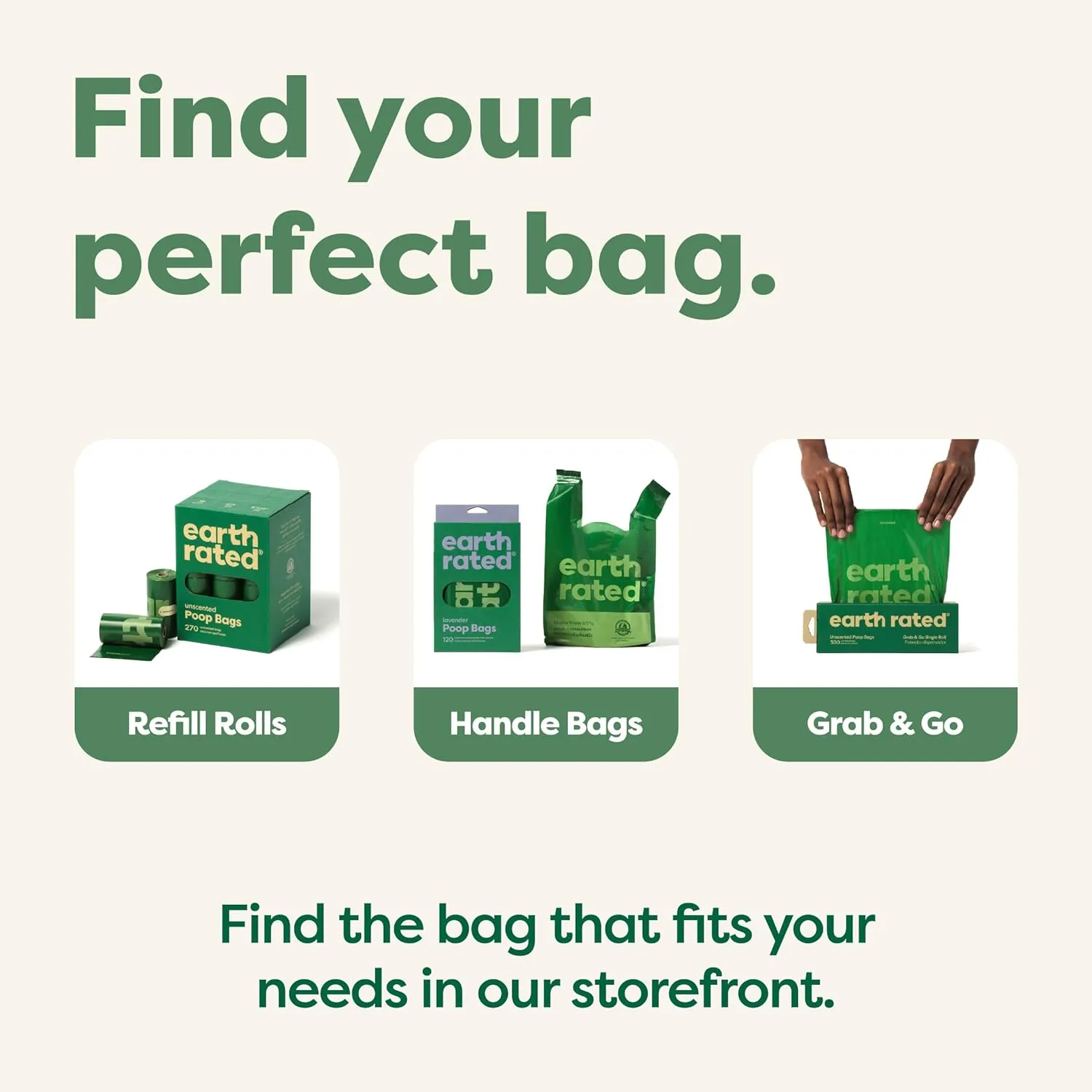 Earth Rated Dog Poop Bags Value Pack, Leak-Proof and Extra-Thick Pet Waste Bag for Big and Small Dogs, Refill Rolls, Lavender Scented, 600 Count
