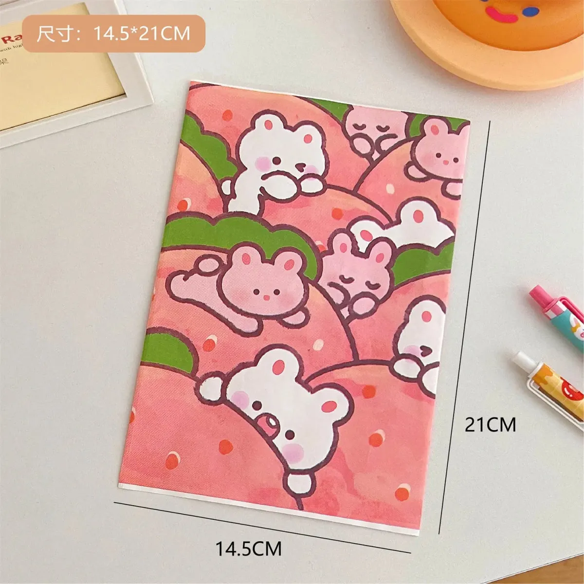 Easter Strawberry Rabbit Paper Bag